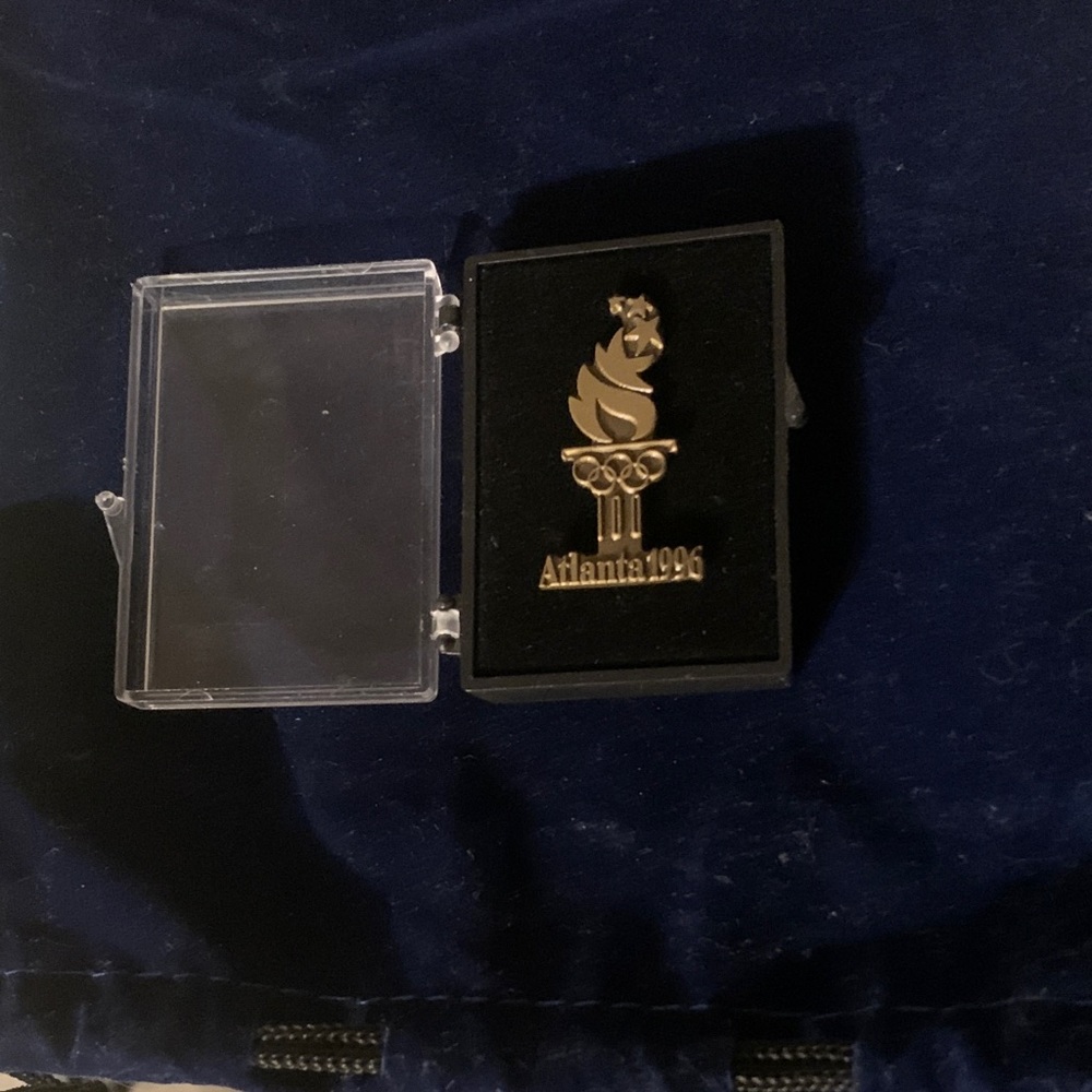 20% Sale: Atlanta 1996 Olympic Pin in Black Case